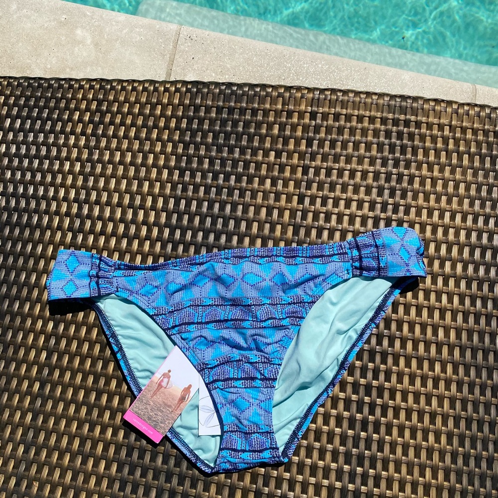 Bikini blue bottoms